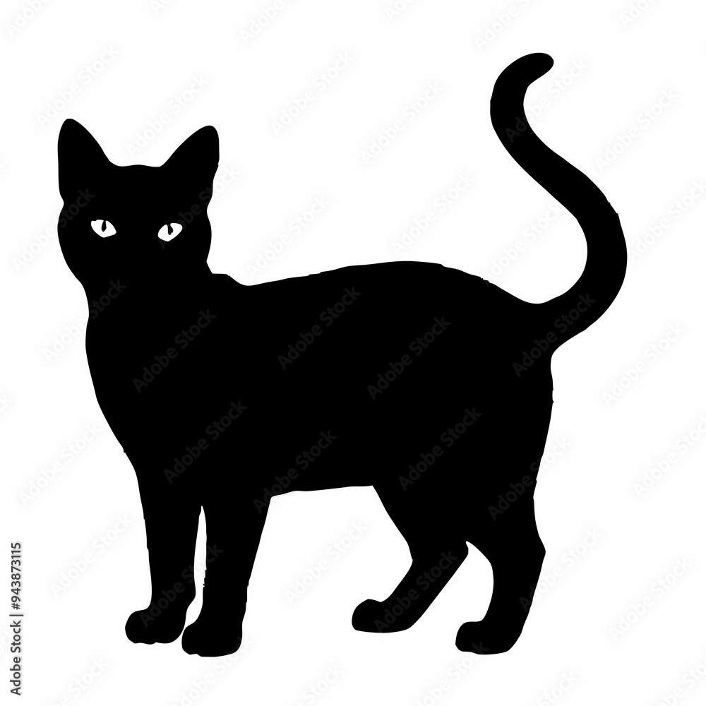 cat silhouette black vector SVG cat silhouette black vector SVG