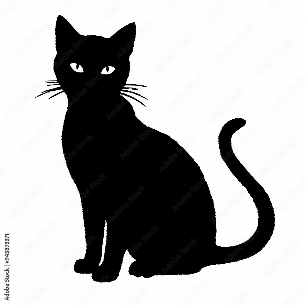 cat silhouette black vector SVG cat silhouette black vector SVG