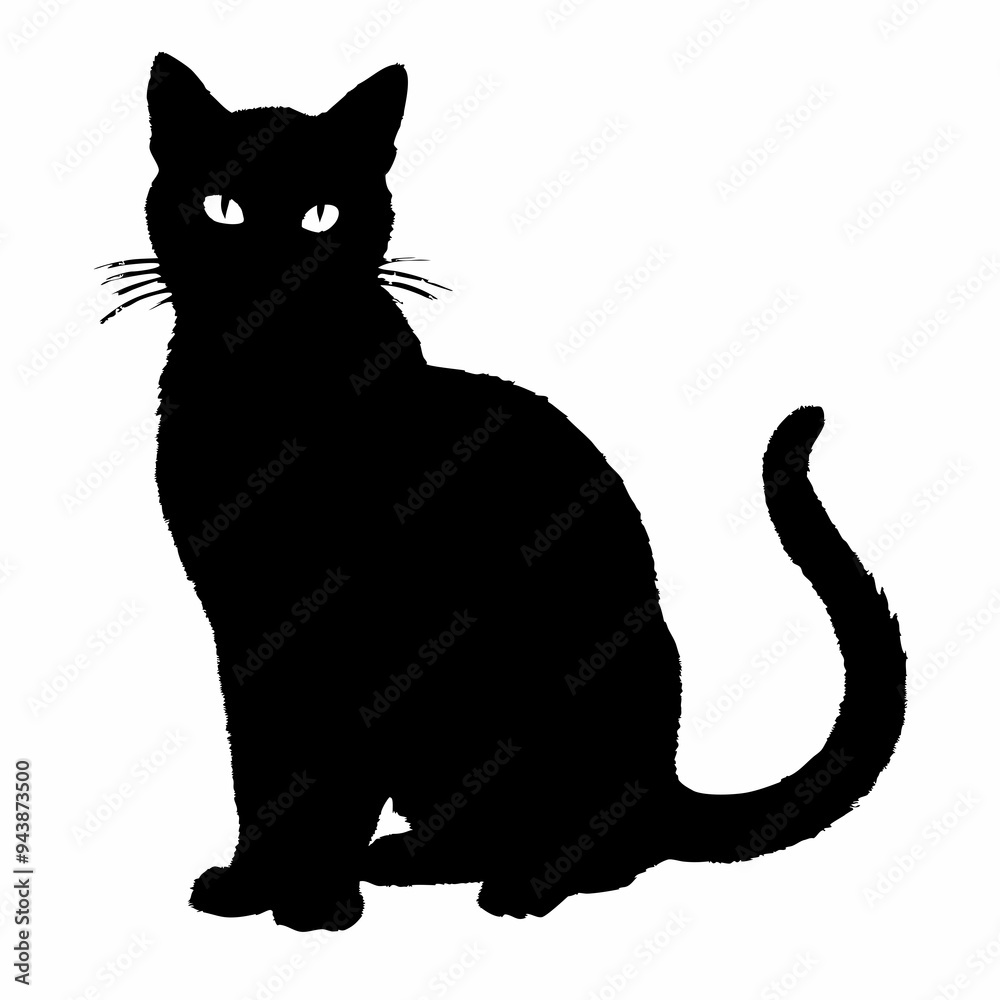 cat silhouette black vector SVG cat silhouette black vector SVG
