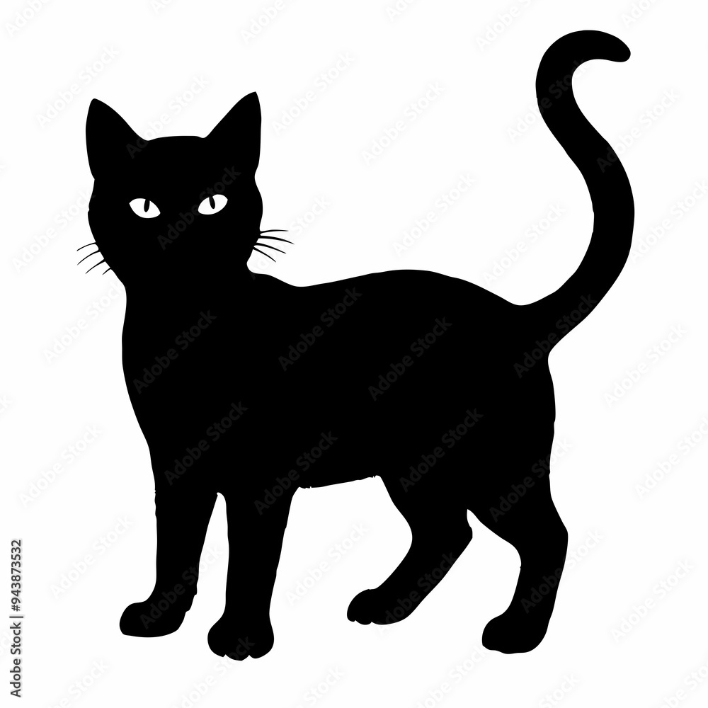 cat silhouette black vector SVG cat silhouette black vector SVG