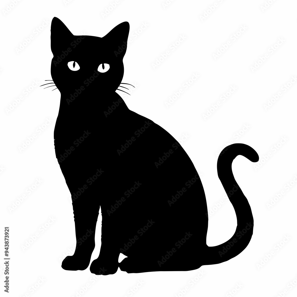cat silhouette black vector SVG cat silhouette black vector SVG