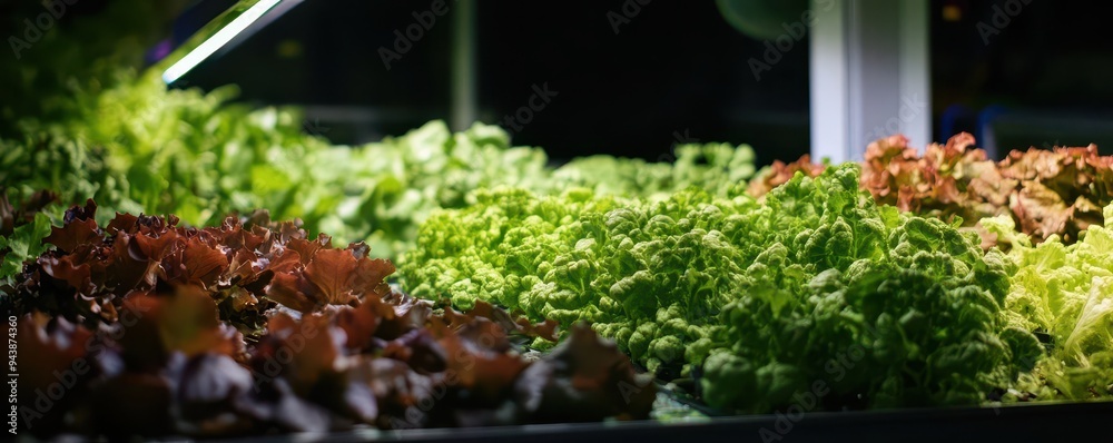 Time-lapse sequence of plant growth in a hydroponic setup, hydroponic growth, time-lapse photography Time-lapse sequence of plant growth in a hydroponic setup, hydroponic growth, time-lapse photography