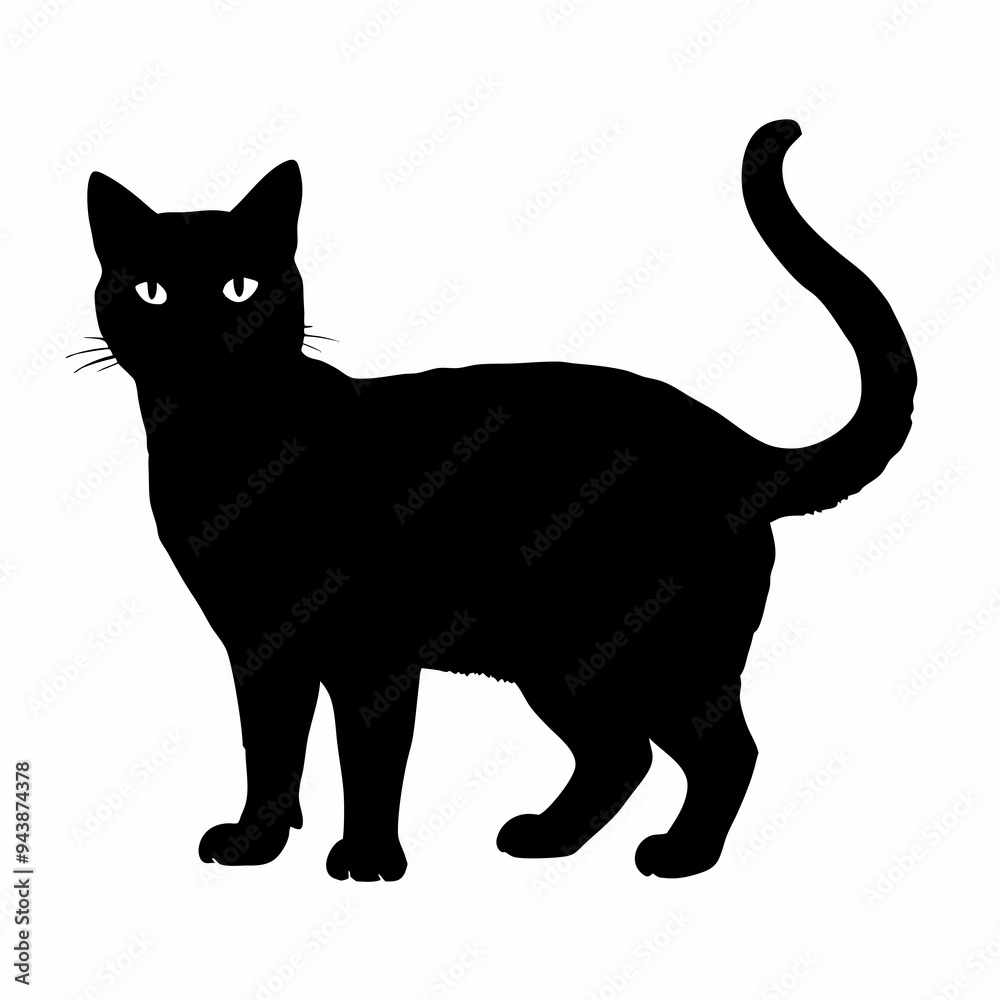 cat silhouette black vector SVG cat silhouette black vector SVG