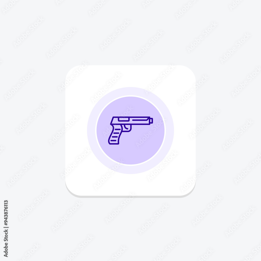 Guns line icon , vector, pixel perfect, illustrator file Guns line icon , vector, pixel perfect, illustrator file