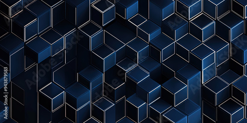 abstract cube background