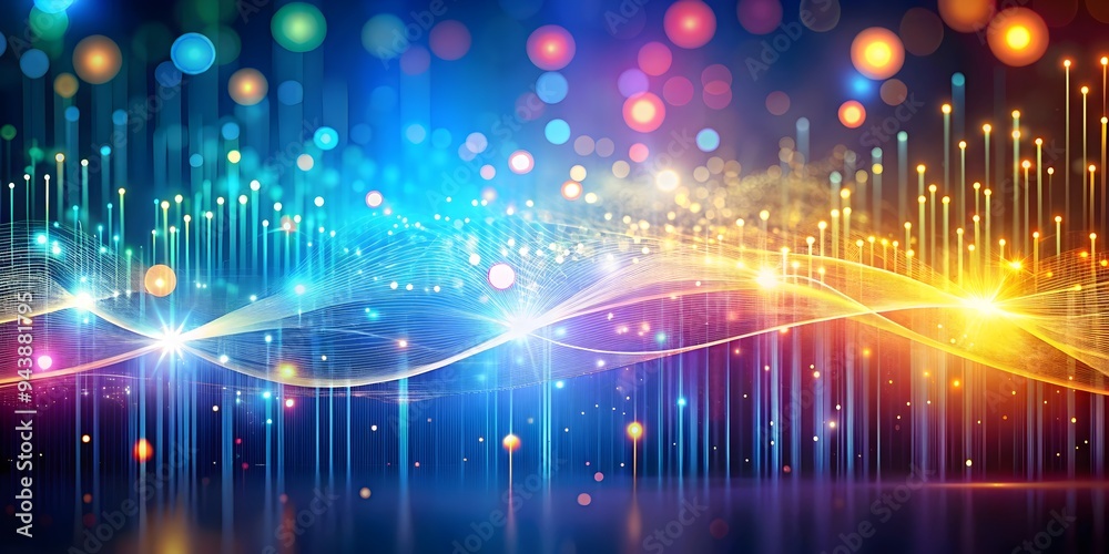 abstract digital canvas with bright lines and dots for background abstract digital canvas with bright lines and dots for background