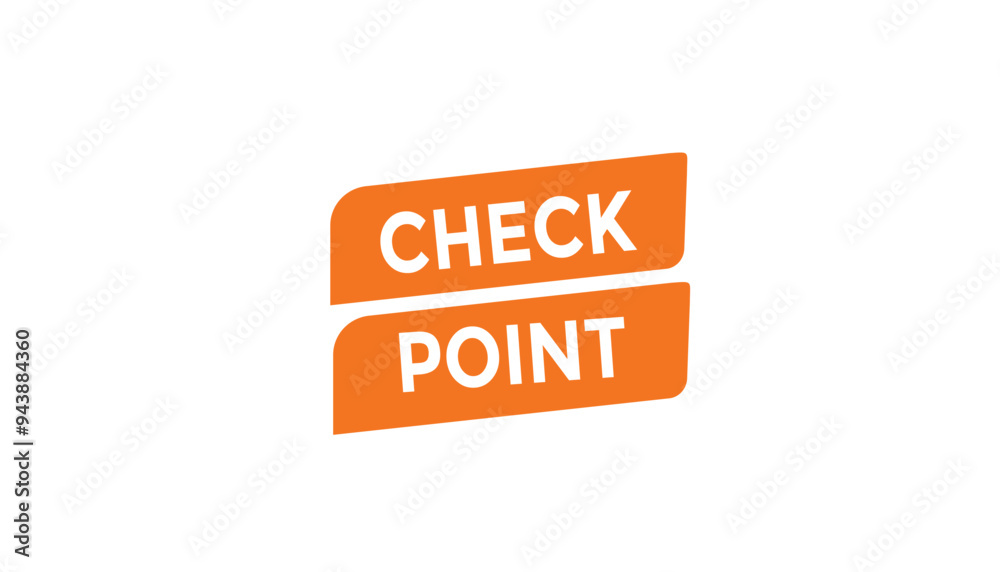 Check point button web banner templates. Vector Illustration Check point button web banner templates. Vector Illustration