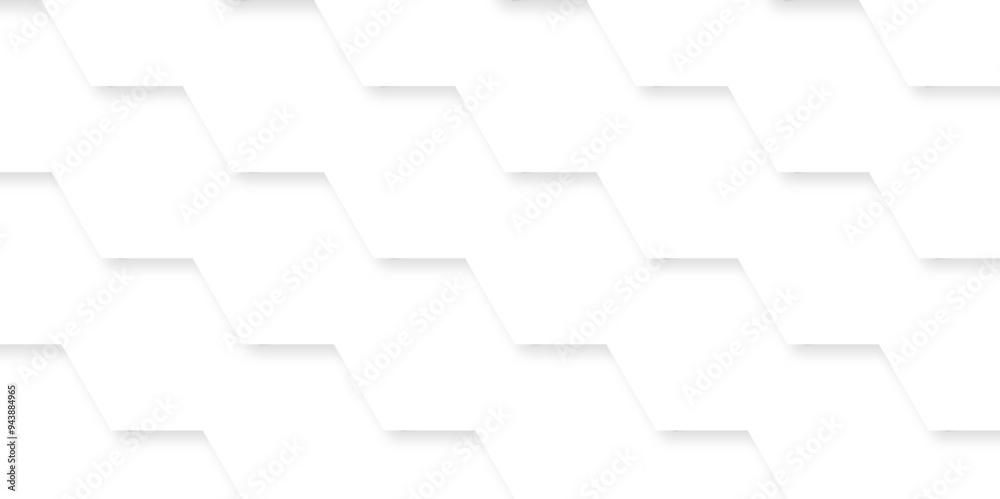Seamless creative geometric Pattern of white hexagon white abstract hexagon wallpaper or background. 3D Futuristic abstract honeycomb mosaic white background. white hexagon geometric texture.
Seamless creative geometric Pattern of white hexagon white abstract hexagon wallpaper or background. 3D Futuristic abstract honeycomb mosaic white background. white hexagon geometric texture.