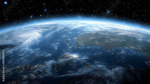Earth from Space, showing a...