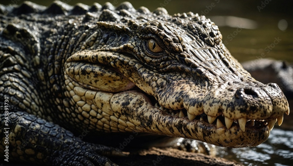 head of a crocodile head of a crocodile