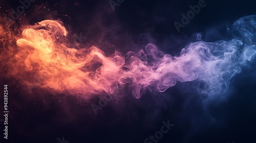 Smoke and Dust Effect Overlays. Artistic Elements for Digital Photography and Design. Abstract, Light, Hazy Textures, and Floating Particles for Mysterious Effects