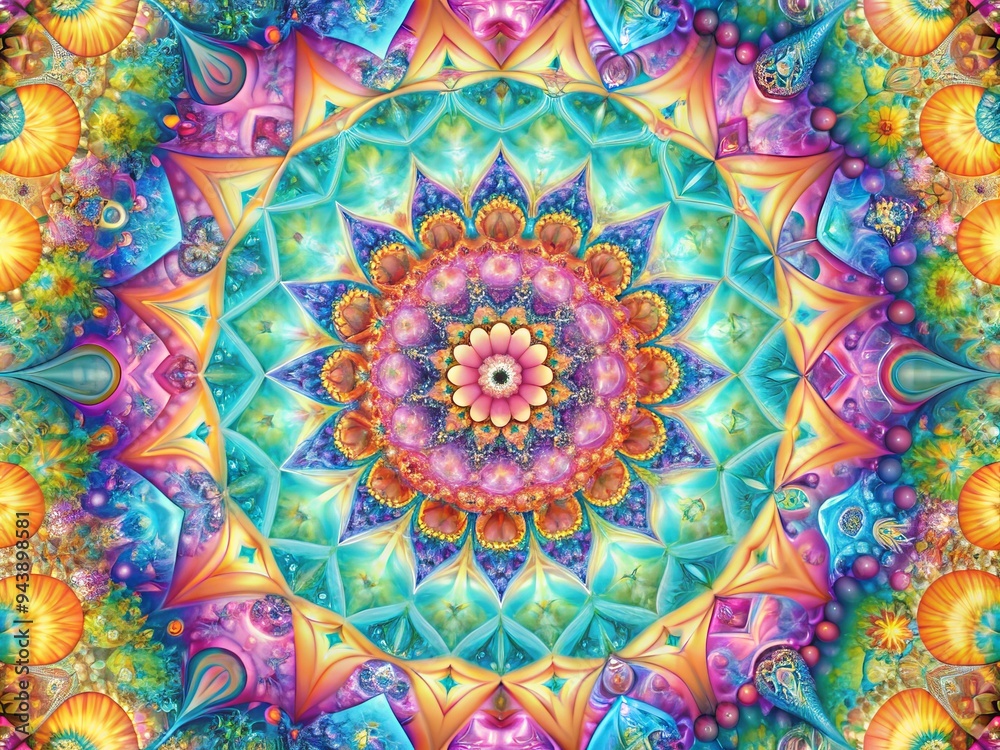 Abstract Odyssey: Psychedelic, colorful, geometric, pastel hues, vibrant patterns Abstract Odyssey: Psychedelic, colorful, geometric, pastel hues, vibrant patterns