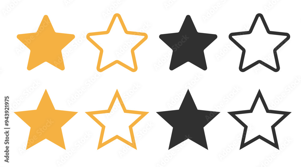Stars icon set vector, review rating element flat and line outline art stroke simple graphic illustration, decoration shape silhouette glyph sign symbol pictogram clipart
Stars icon set vector, review rating element flat and line outline art stroke simple graphic illustration, decoration shape silhouette glyph sign symbol pictogram clipart