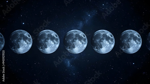 Seven moons in a row agains...