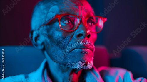 Elderly Enjoying Matinee The Theater Eld
