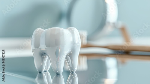 The Tooth Model on Desk