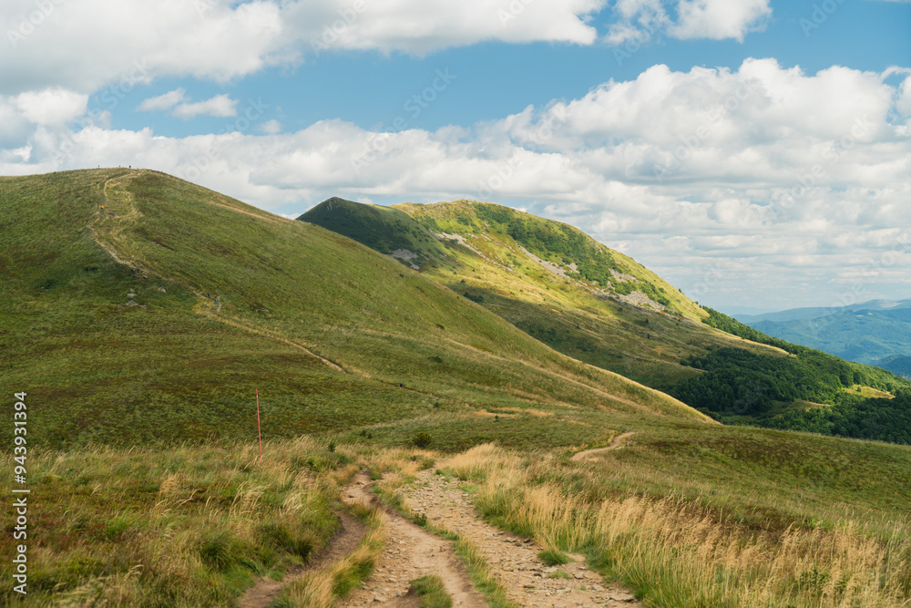 W drodze na Tarnicę, Bieszczady, Polska