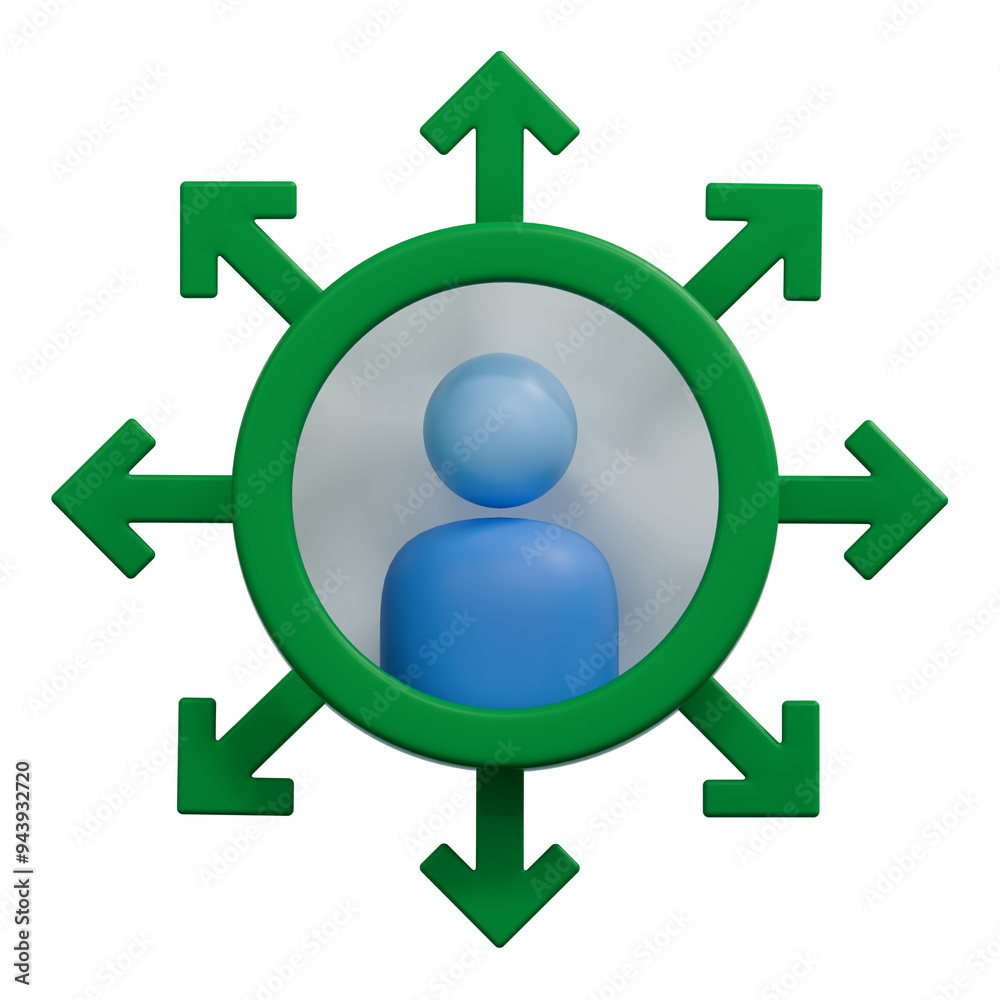 digital creator influencer public figure 3d illustration digital creator influencer public figure 3d illustration
