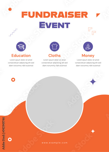 Printable Charity Fundraiser Event Flyer Template