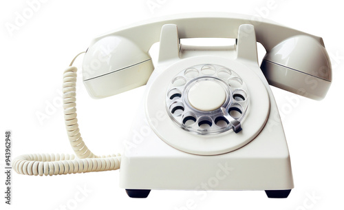 PNG Telephone white electronics technology.