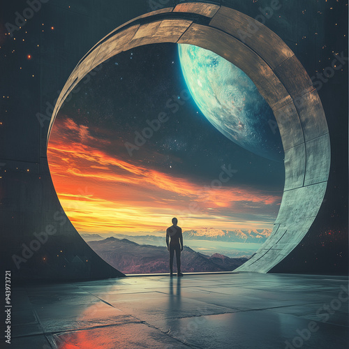 Traveling through mind's eye