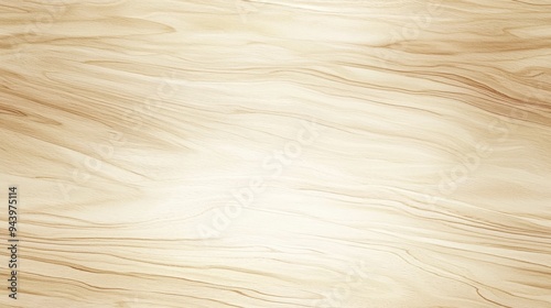 Elegant Light Maple Wood Surface with Smooth and Minimalist Texture