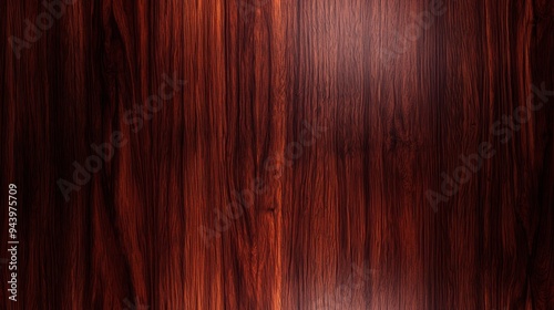 Luxurious Mahogany Wood Texture with Glossy Finish