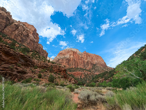 View of the mountains, Zion National Park