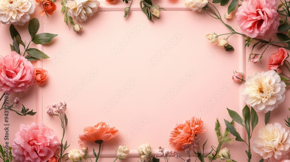 greeting card display, a delightful greeting card frame mockup adorned with lovely flowers, a perfect gesture of gratitude and affection greeting card display, a delightful greeting card frame mockup adorned with lovely flowers, a perfect gesture of gratitude and affection