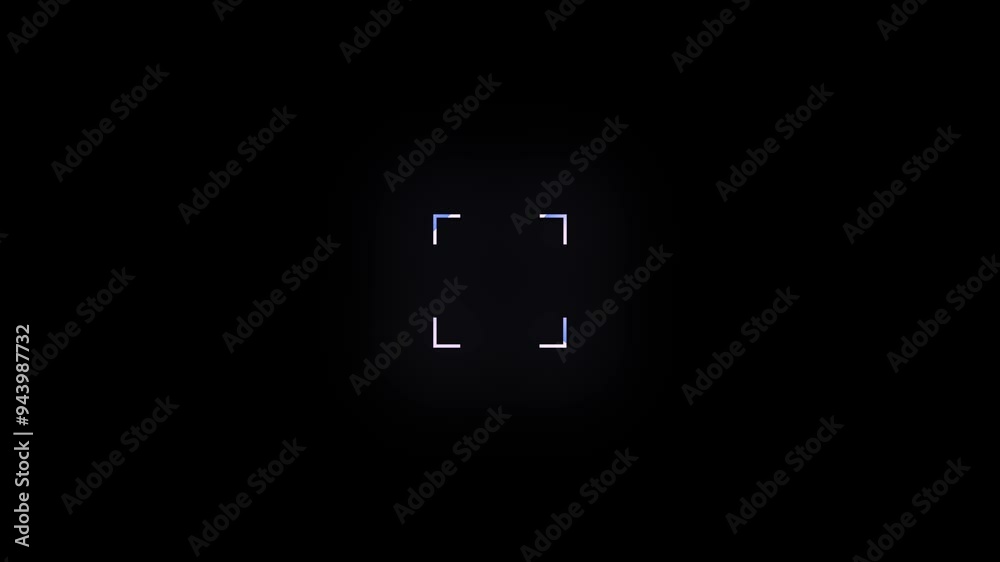 Simple QR code like box design rotating in a loop. Black background.4k,60FPS. Simple QR code like box design rotating in a loop. Black background.4k,60FPS.