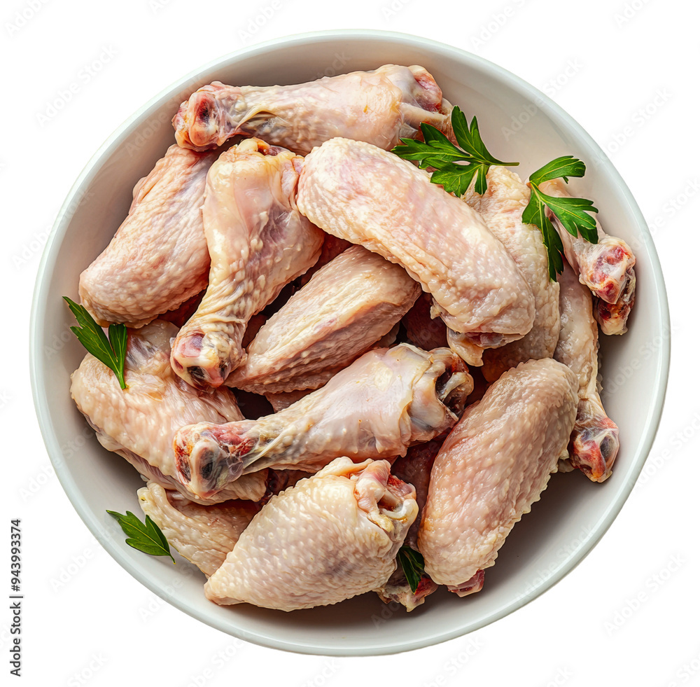 PNG Fresh raw chicken wings ready for cooking at home PNG Fresh raw chicken wings ready for cooking at home