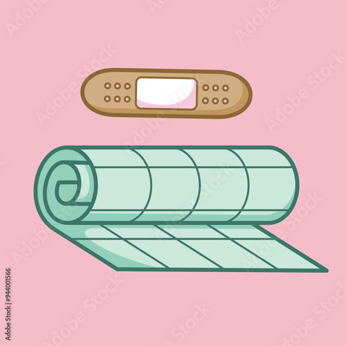 Health care and Medical Stuffs used by Doctor and Nurse to heal and cure sickness and illness of patients in Hospital. 