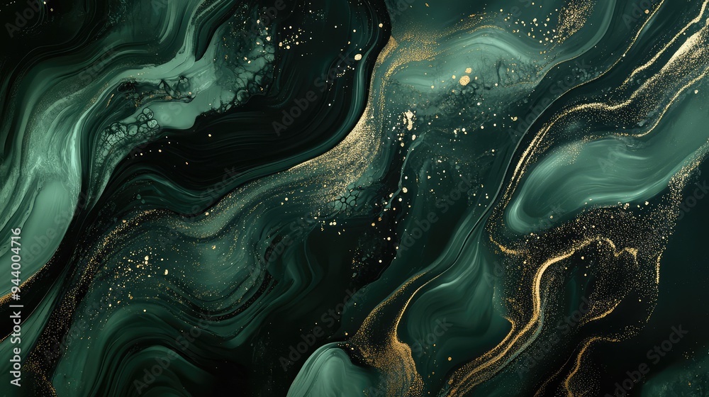 Elegant abstract background with a sophisticated mix of green and ebony tones. Elegant abstract background with a sophisticated mix of green and ebony tones.