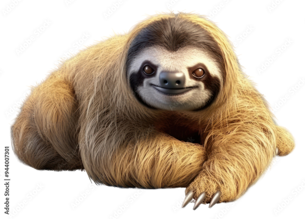 Fototapeta premium PNG Wildlife animal mammal monkey.