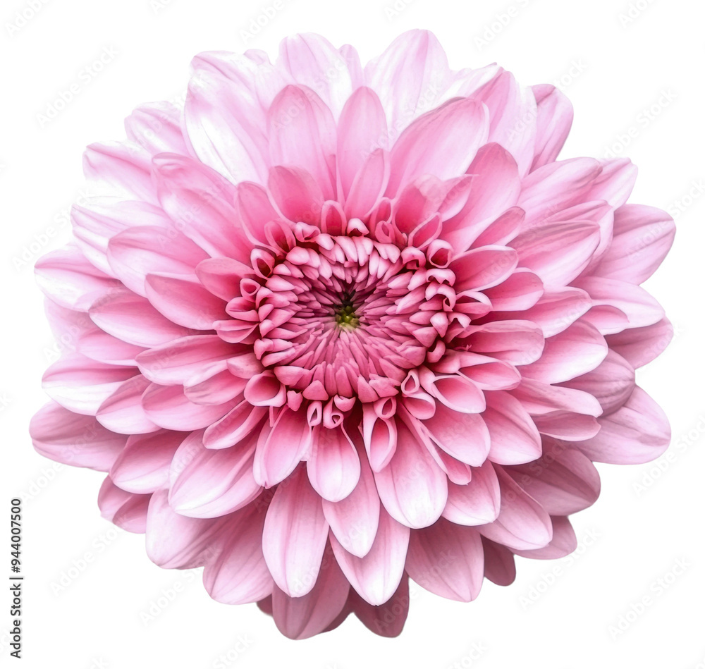 Fototapeta premium PNG Beautiful pink chrysanthemum blooming in spring