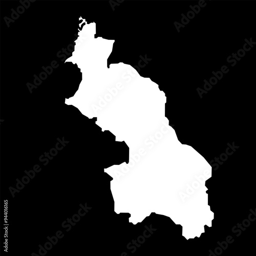 Sucre department map, administrative division of Colombia. photo