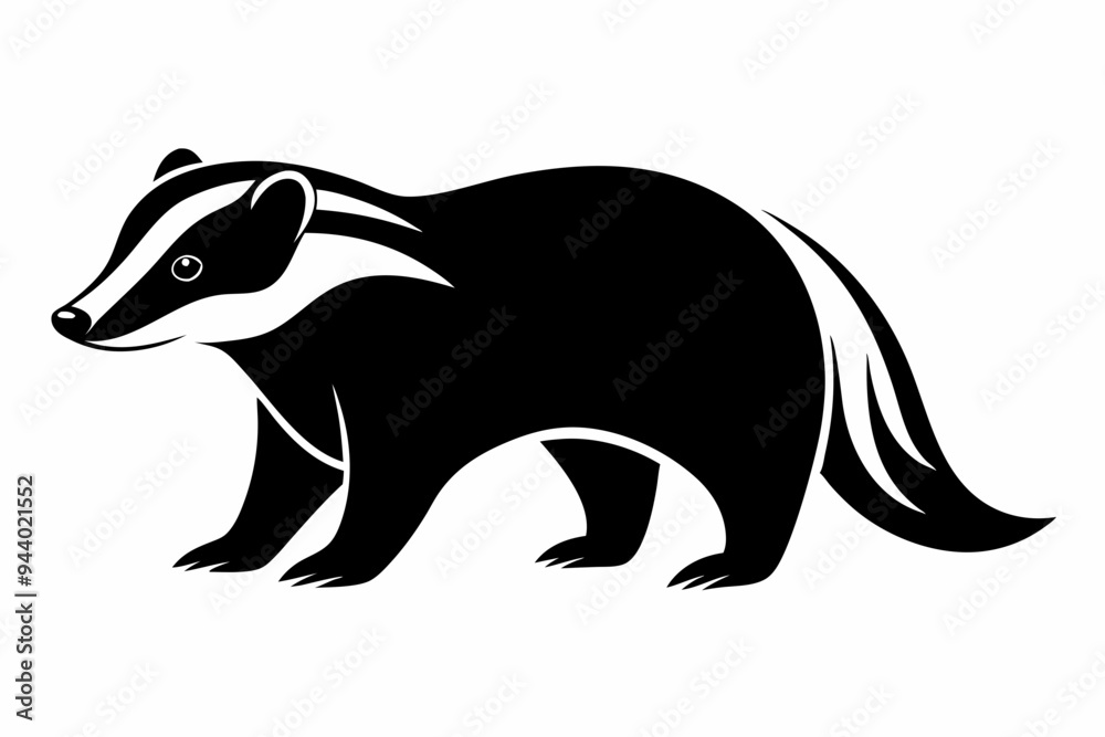 Badger icon, badger silhouette vector, Honey Badger
Badger icon, badger silhouette vector, Honey Badger
