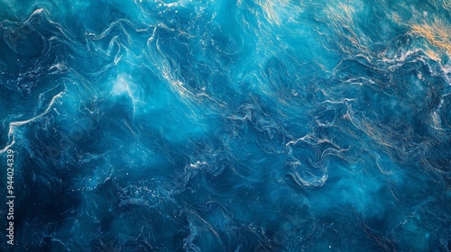 Wallpaper Mural Abstract Ocean Waves Torontodigital.ca