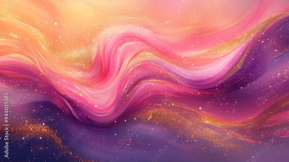 Abstract Dreamy Gradient Artwork Abstract Dreamy Gradient Artwork
