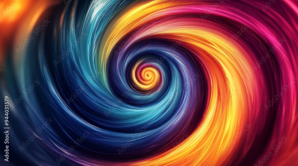Abstract Colorful Swirl Abstract Colorful Swirl