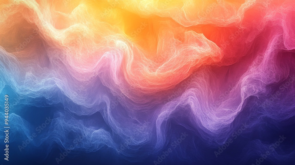 Colorful Abstract Waves Colorful Abstract Waves