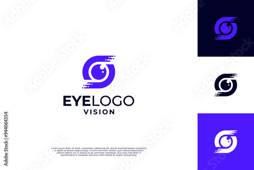 Eye scan logo design inspiration