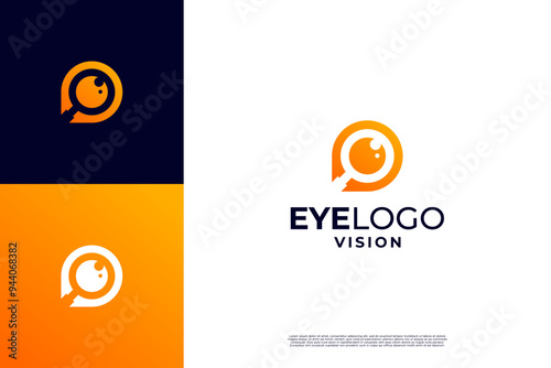 Optical lens logo design inspiration