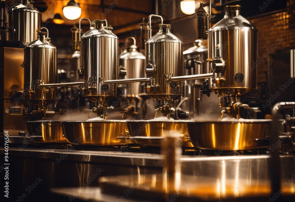 captivating brewing equipment displayed ambient lighting creating warm inviting atmosphere, soft, coffee, tea, tools, aesthetic, design, home, kitchen captivating brewing equipment displayed ambient lighting creating warm inviting atmosphere, soft, coffee, tea, tools, aesthetic, design, home, kitchen
