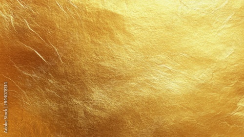 gold texture background metallic golden foil or shinny wrapping paper bright yellow wall paper for design decoration element