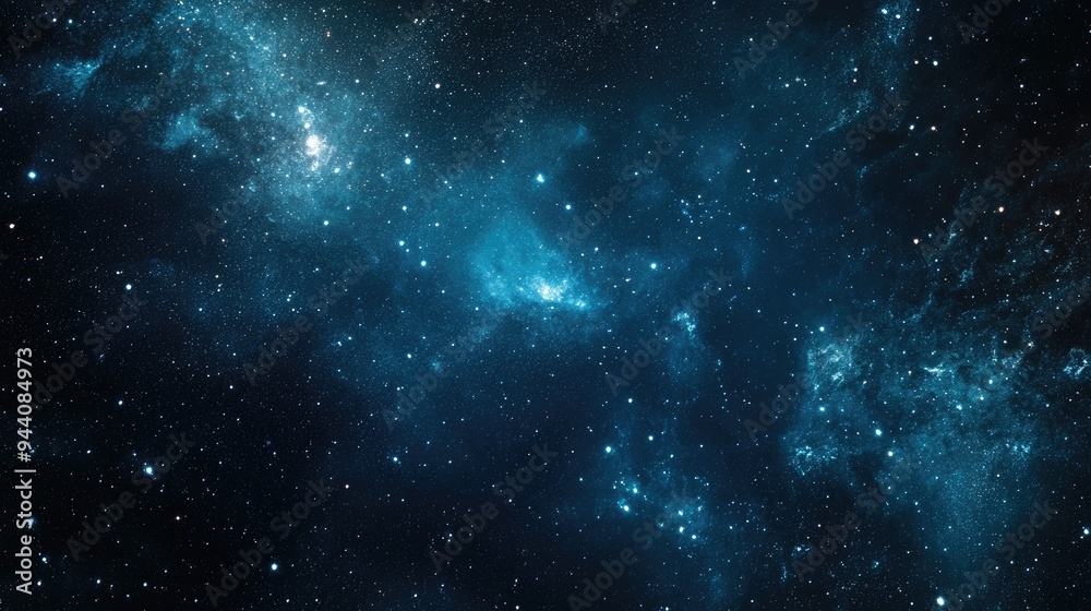 Fototapeta premium Celestial Nebula: A Cosmic Tapestry