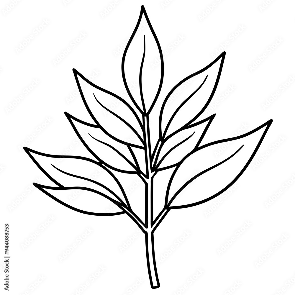 Herbal Plant Art Vector Design Herbal Plant Art Vector Design
