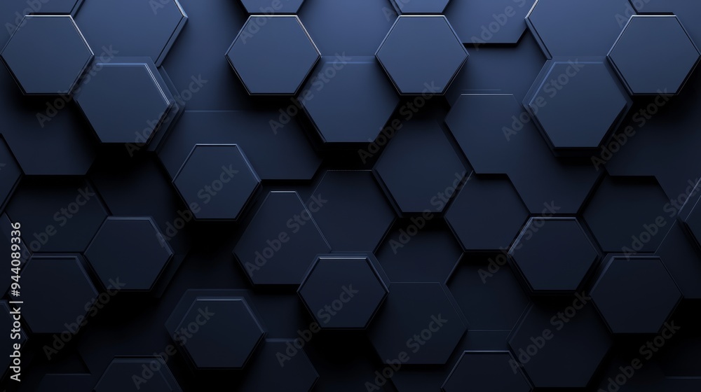 Abstract Dark Hexagon Pattern, 3D Render, Geometric Shapes, Background, Technology, Design, Pattern Abstract Dark Hexagon Pattern, 3D Render, Geometric Shapes, Background, Technology, Design, Pattern