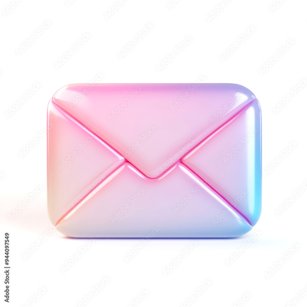 3d render Illustration of Envelope isolated on white and copy space for business concept. 3d render Illustration of Envelope isolated on white and copy space for business concept.