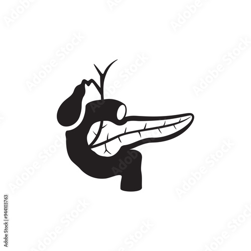 pancreas  icon symbol sign vector